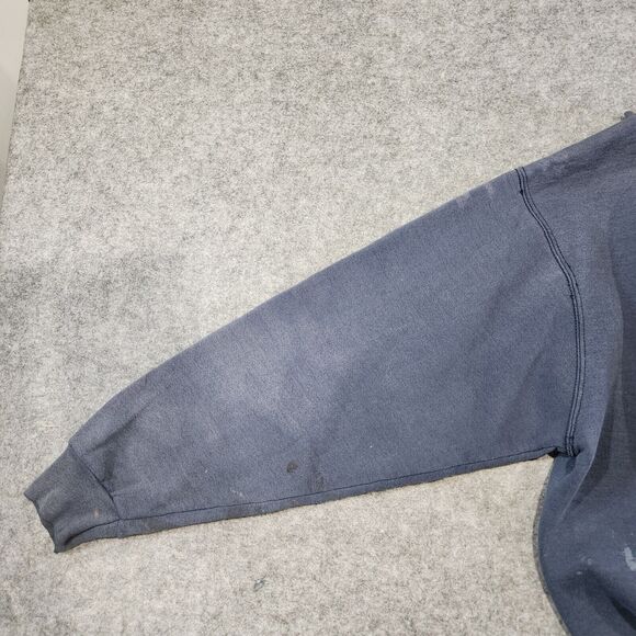 Pro Player Navy and Yellow Michigan Wolverines Sweatshirt - Picture 10 of 14